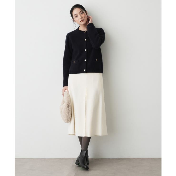 メルトンジャージボックスタックスカート | Dessin | 詳細画像3 