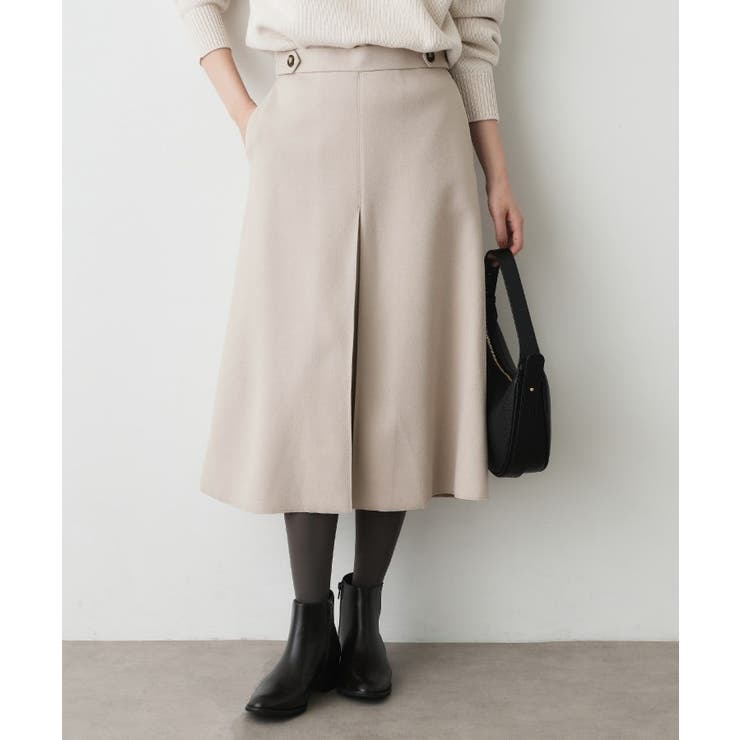 メルトンジャージボックスタックスカート | Dessin | 詳細画像9 