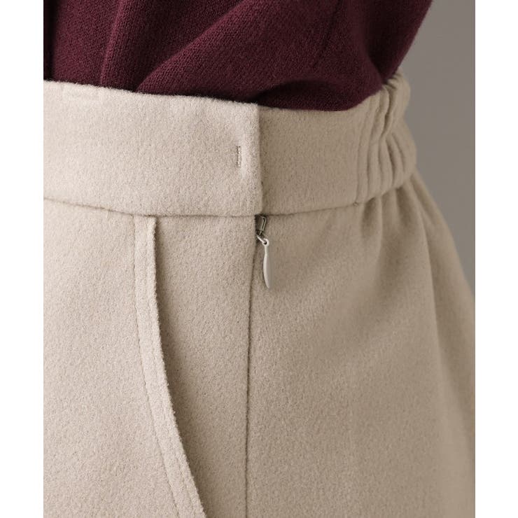 メルトンジャージフレアスカート | Dessin | 詳細画像24 