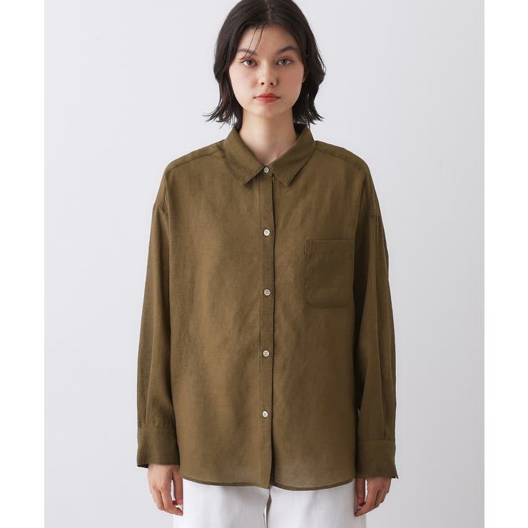 【洗える】シアーシャツ | Dessin | 詳細画像9 