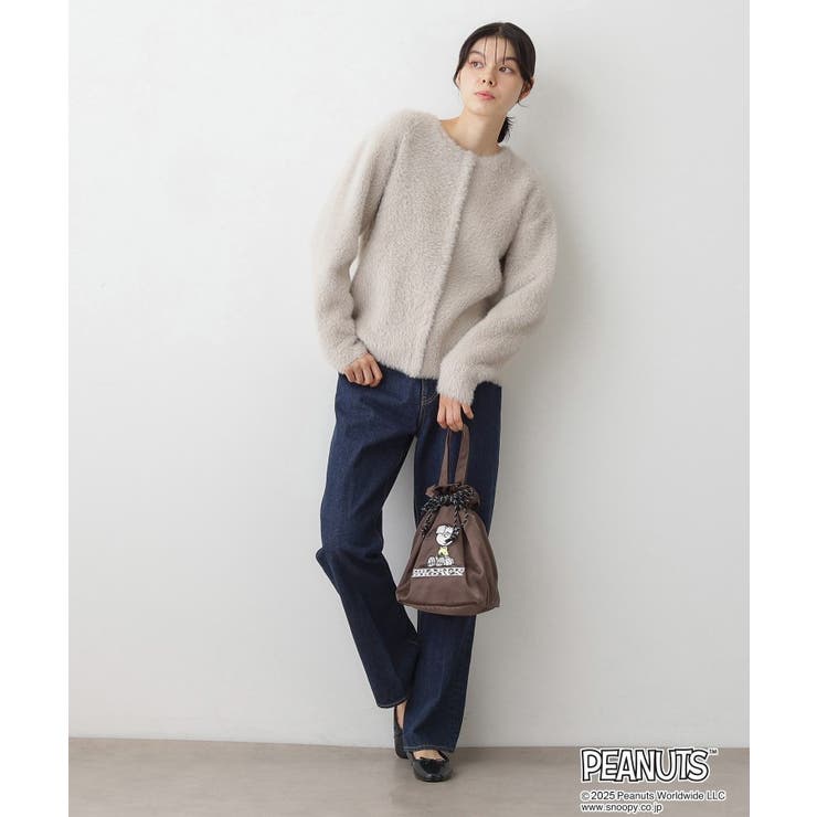 PEANUTSサテン巾着トートBAG | Dessin | 詳細画像4 