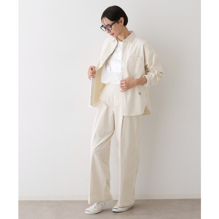 【セットアップ可・洗える】マリンコーデュロイパンツ | Dessin | 詳細画像3 