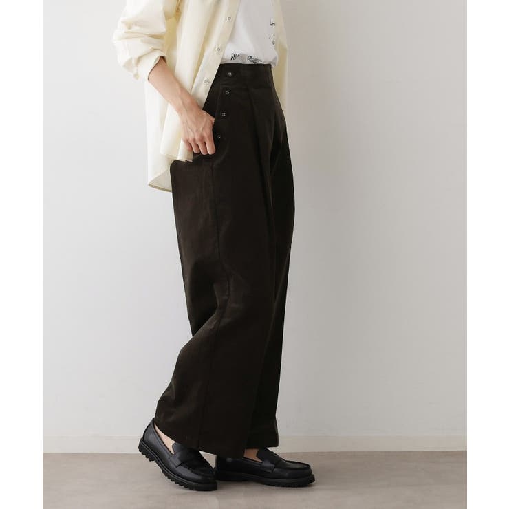 【セットアップ可・洗える】マリンコーデュロイパンツ | Dessin | 詳細画像5 