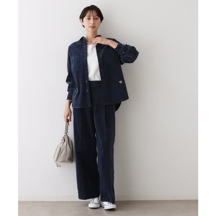 【セットアップ可・洗える】マリンコーデュロイパンツ | Dessin | 詳細画像11 