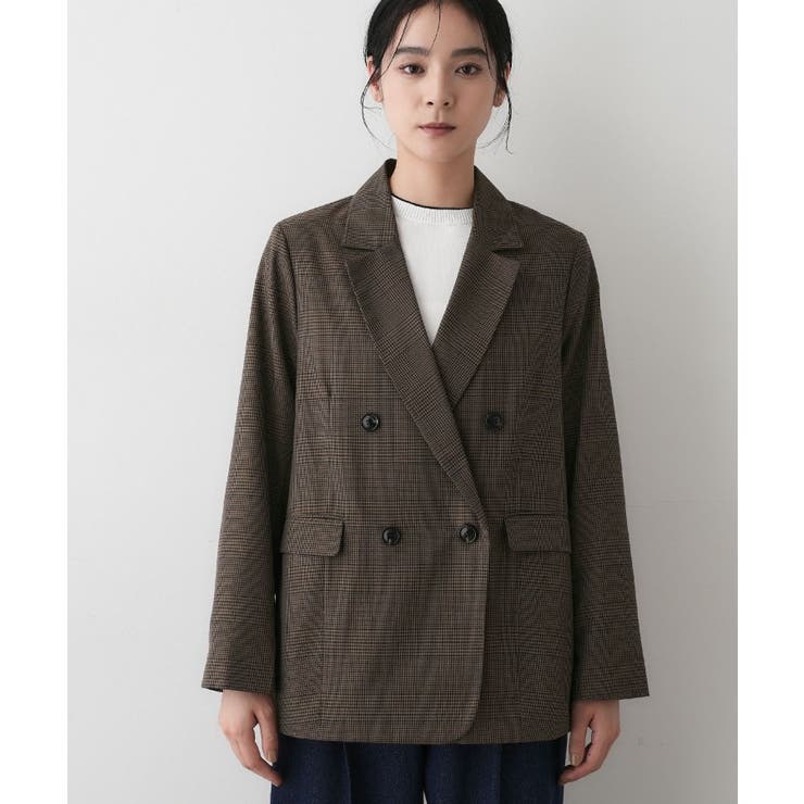 【洗える】ダブルブレストジャケット | Dessin | 詳細画像13 