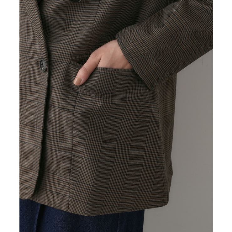 【洗える】ダブルブレストジャケット | Dessin | 詳細画像18 