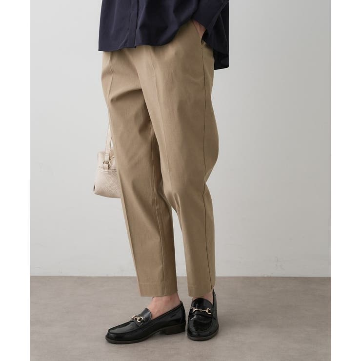 【洗える・ウエストゴム】イージーストレッチパンツ | Dessin | 詳細画像5 