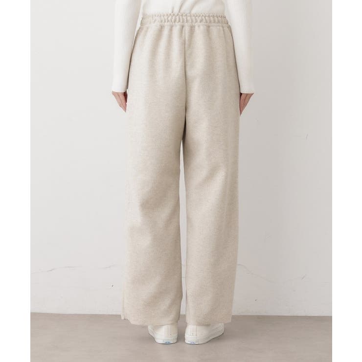 【セットアップ可/洗える】メルトンリラクシーパンツ | Dessin | 詳細画像11 