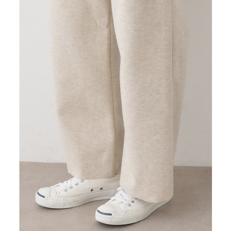 【セットアップ可/洗える】メルトンリラクシーパンツ | Dessin | 詳細画像14 