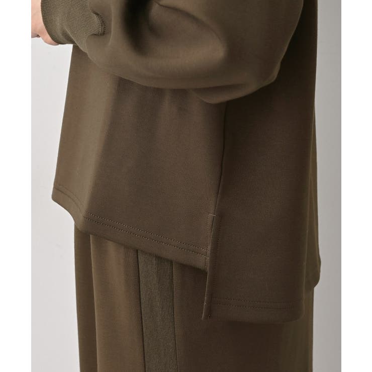 【セットアップ可/洗える】ヘンリーネックプルオーバー | Dessin | 詳細画像14 