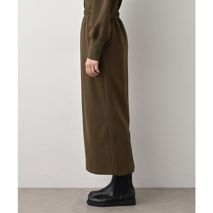 【セットアップ可/洗える】切り替えデザインサイドリブスカート | Dessin | 詳細画像10 