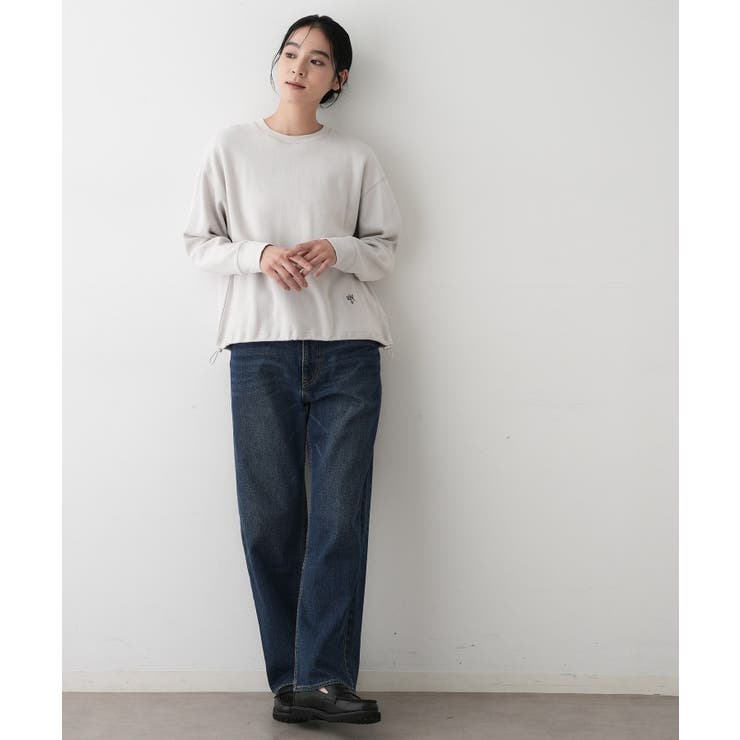 【洗える】裾ドロスト付きカットソー | Dessin | 詳細画像7 