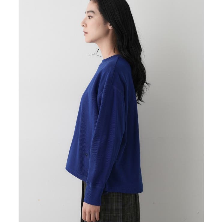 【洗える】裾ドロスト付きカットソー | Dessin | 詳細画像14 