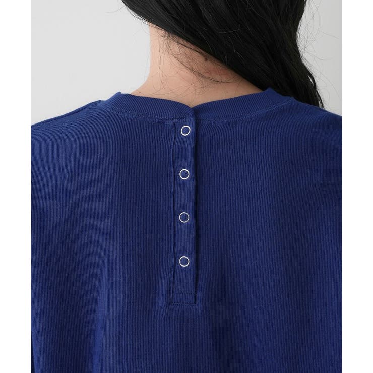 【洗える】裾ドロスト付きカットソー | Dessin | 詳細画像17 