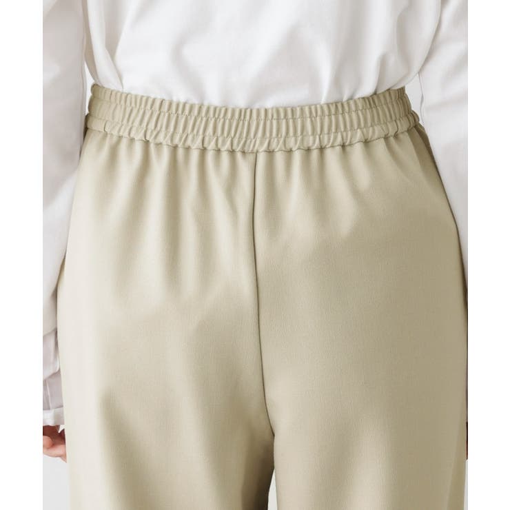 【ウエストゴム・洗える】コンフォートワイドパンツ | Dessin | 詳細画像17 