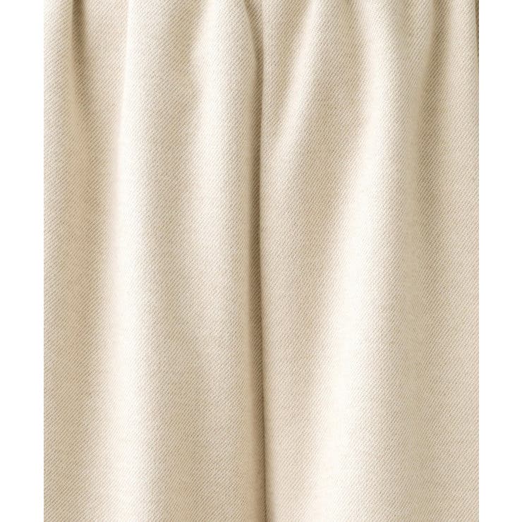 【ウエストゴム/洗える】起毛フレアシルエットパンツ | Dessin | 詳細画像4 