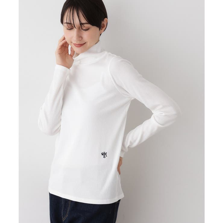 【吸湿発熱/抗菌防臭】ジンジャー混タートルネックプルオ－バー | Dessin | 詳細画像2 