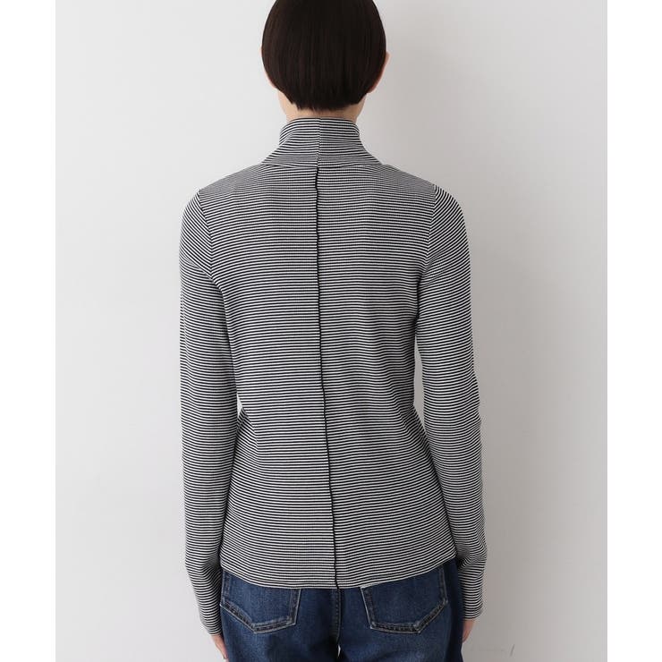 【吸湿発熱/抗菌防臭】ジンジャー混タートルネックプルオ－バー | Dessin | 詳細画像15 