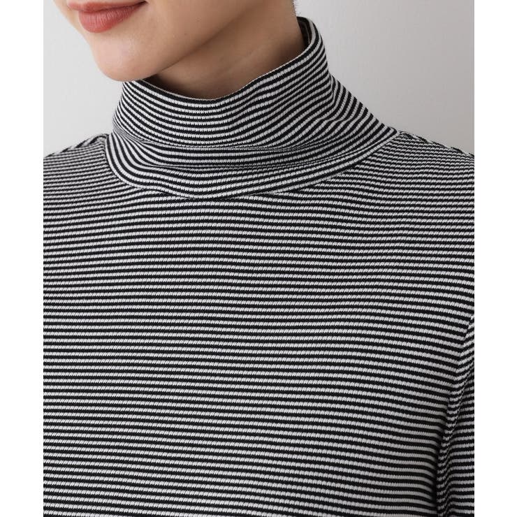 【吸湿発熱/抗菌防臭】ジンジャー混タートルネックプルオ－バー | Dessin | 詳細画像16 