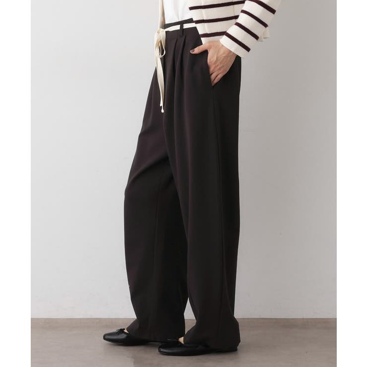 【洗える】カーヴィパンツ | Dessin | 詳細画像2 