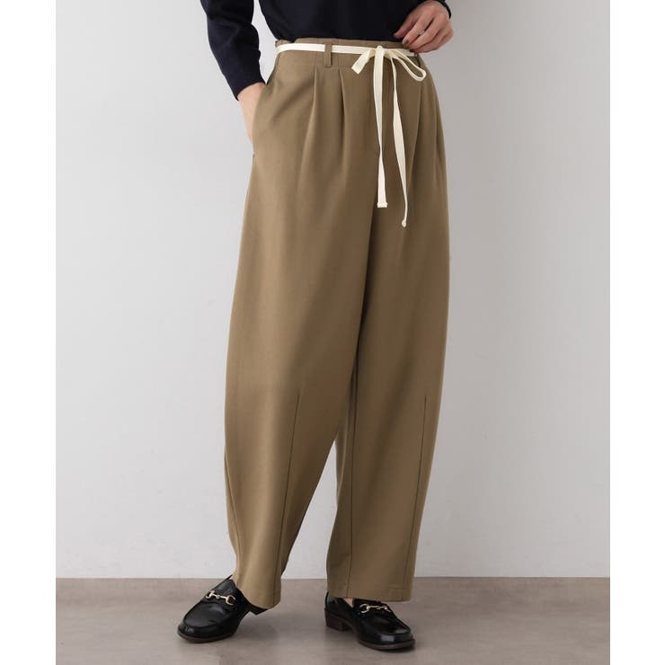 【洗える】カーヴィパンツ | Dessin | 詳細画像9 