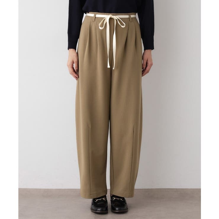 【洗える】カーヴィパンツ | Dessin | 詳細画像13 