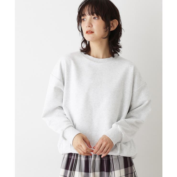 【洗える】バルーンシルエットミニ裏毛プルオーバー | Dessin | 詳細画像1 