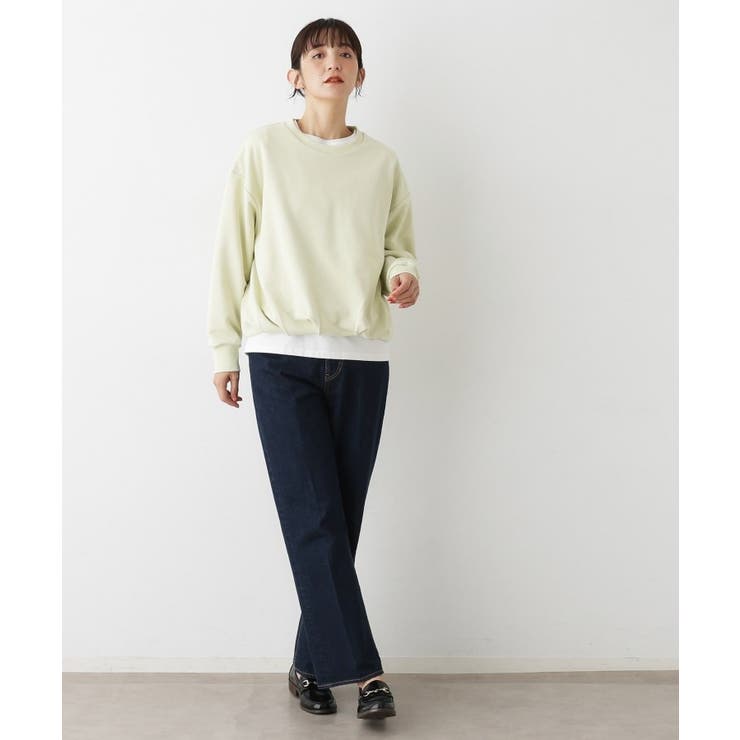 【洗える】バルーンシルエットミニ裏毛プルオーバー | Dessin | 詳細画像11 