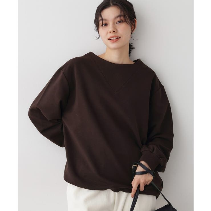 【洗える】ガゼットミニ裏毛プルオ－バー | Dessin | 詳細画像9 