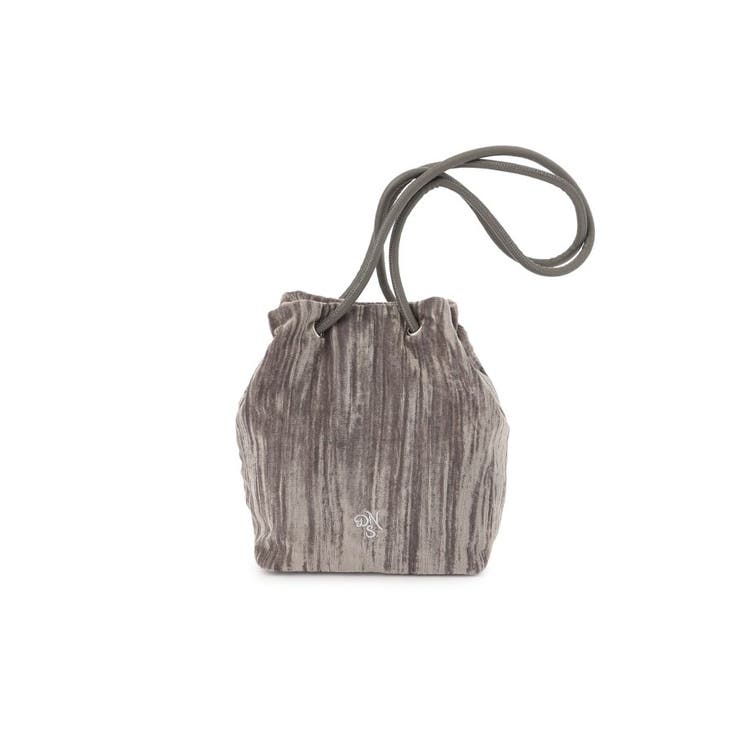 ベロア巾着バッグ | Dessin | 詳細画像7 