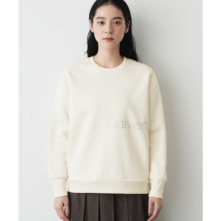 【洗える】裏起毛ロゴスウェット | Dessin | 詳細画像13 