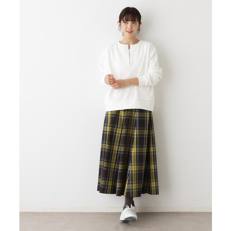 【洗える】ハーフジップ裏毛 | Dessin | 詳細画像2 