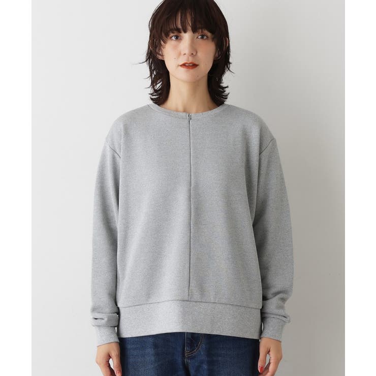 【洗える】ハーフジップ裏毛 | Dessin | 詳細画像13 