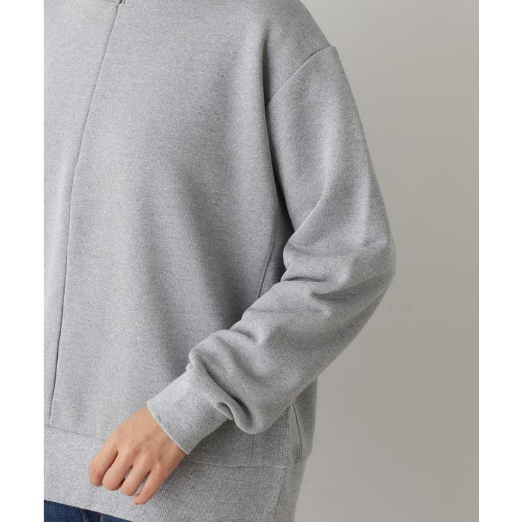 【洗える】ハーフジップ裏毛 | Dessin | 詳細画像18 