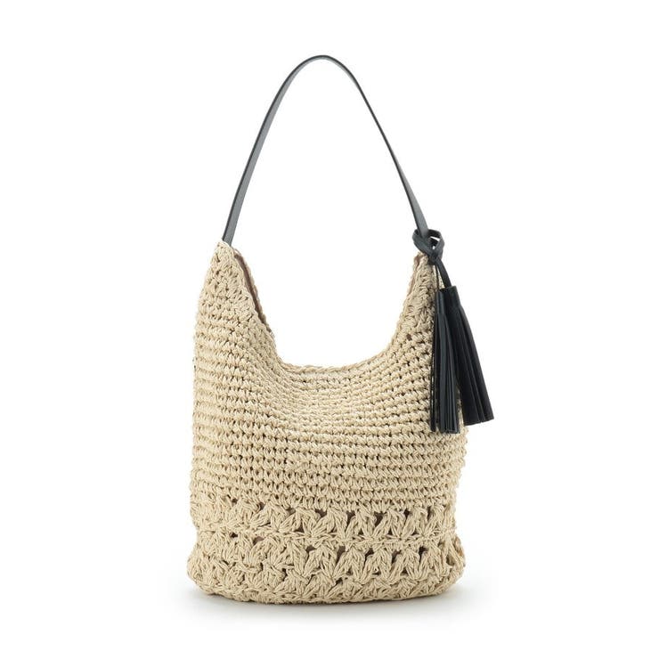 【軽量】タッセルペーパーショルダーバッグ | Dessin | 詳細画像12 