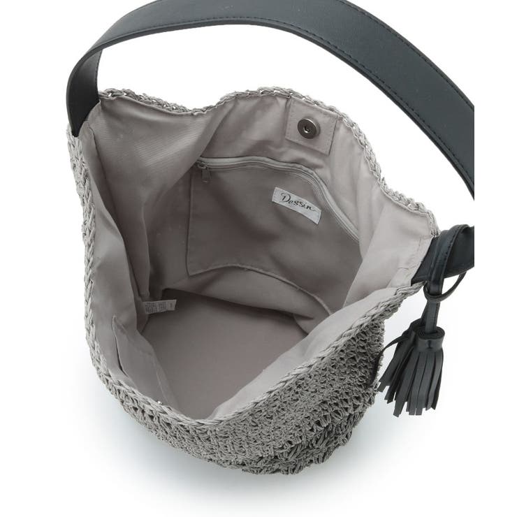 【軽量】タッセルペーパーショルダーバッグ | Dessin | 詳細画像19 