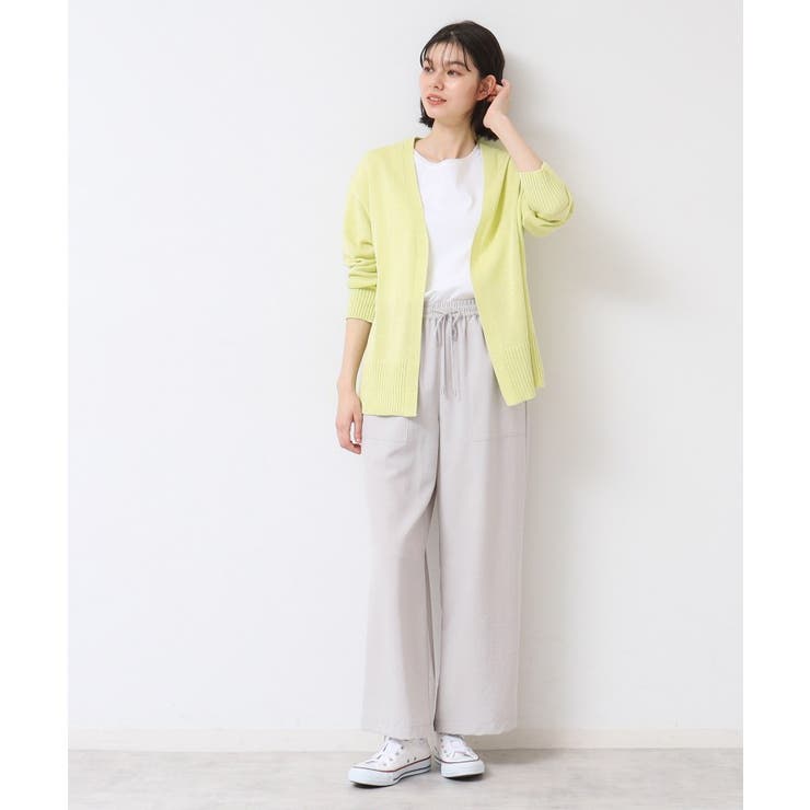 【洗える】ミドルゲージカーディガン （S～L） | Dessin | 詳細画像11 