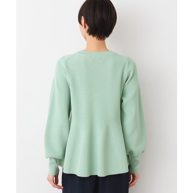 【洗える】ペプラムニット | Dessin | 詳細画像15 