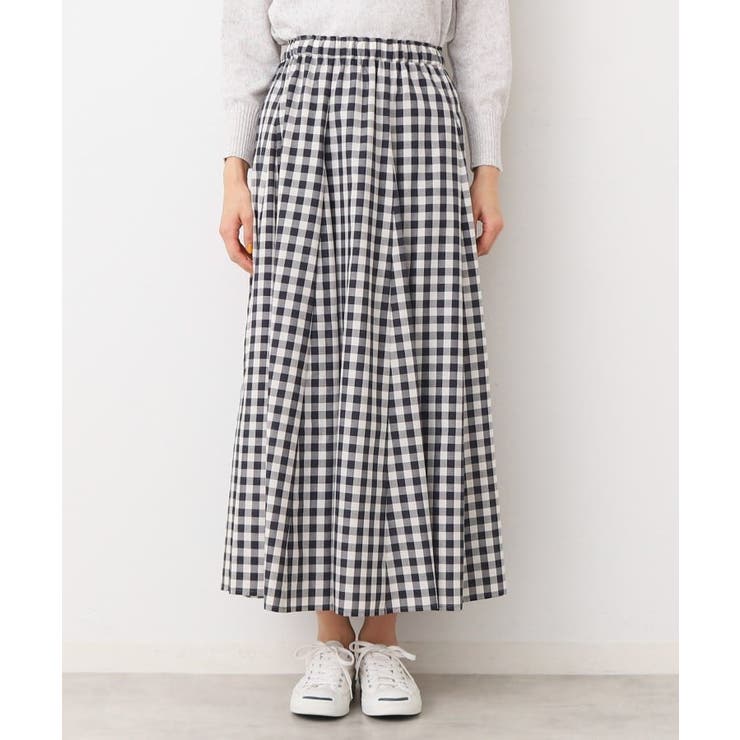 【ウエストゴム・4サイズ展開】映えチェック柄スカート（XS～L） | Dessin | 詳細画像13 