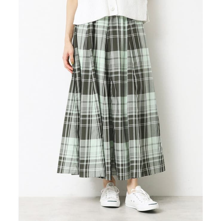 【ウエストゴム・洗える】映えチェック柄スカート（XS～L） | Dessin | 詳細画像1 