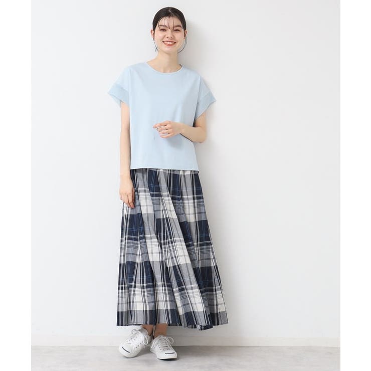 【ウエストゴム・洗える】映えチェック柄スカート（XS～L） | Dessin | 詳細画像23 
