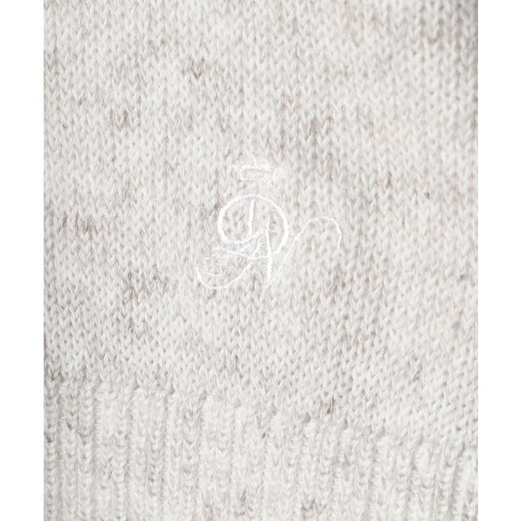 【洗える】肩ボタンミックス糸ニット（S～L) | Dessin | 詳細画像4 