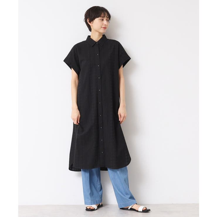 【インド刺繍・セットアップ可能・洗える】シャツワンピース | Dessin | 詳細画像6 