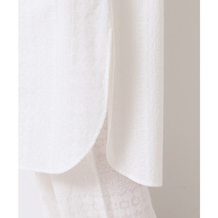 【インド刺繍・セットアップ可能・洗える】シャツワンピース | Dessin | 詳細画像15 