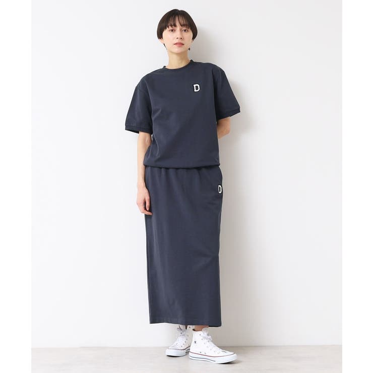 【セットアップ可能・ウエストゴム・洗える】ミニ裏毛タイトスカート | Dessin | 詳細画像7 