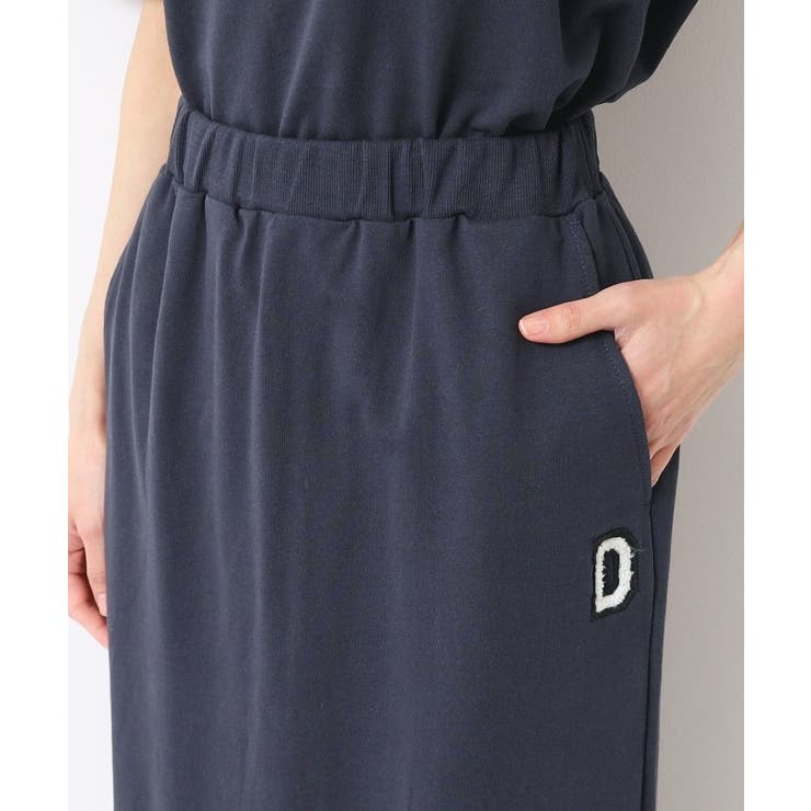 【セットアップ可能・ウエストゴム・洗える】ミニ裏毛タイトスカート | Dessin | 詳細画像13 