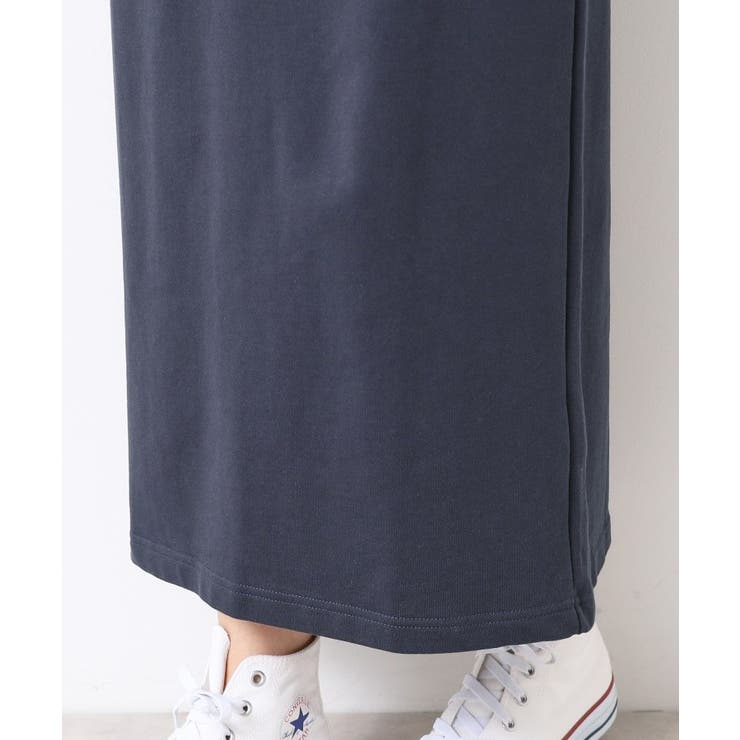 【セットアップ可能・ウエストゴム・洗える】ミニ裏毛タイトスカート | Dessin | 詳細画像14 