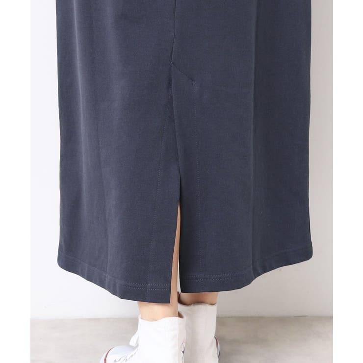 【セットアップ可能・ウエストゴム・洗える】ミニ裏毛タイトスカート | Dessin | 詳細画像15 