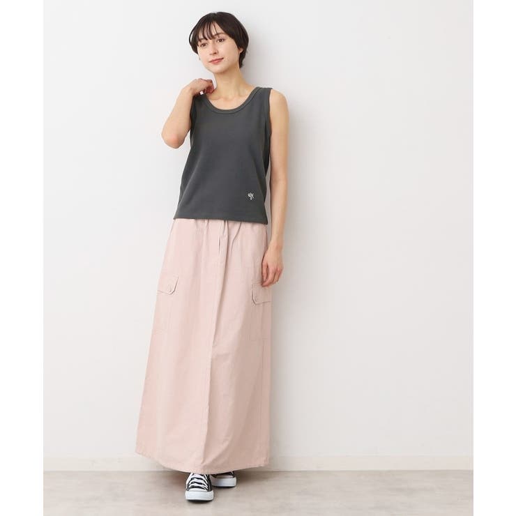 【洗える】リブタンクトップ（S～L） | Dessin | 詳細画像7 