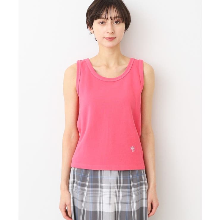 【洗える】リブタンクトップ（S～L） | Dessin | 詳細画像17 